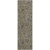 Piper Looms Mayfield Floral AMF771 Khaki Machine Washable Area Rug Runner Main Image