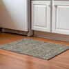 Piper Looms Mayfield Floral AMF771 Khaki Machine Washable Area Rug Scatter Lifestyle Image Feature