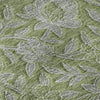 Piper Looms Mayfield Floral AMF771 Olive Machine Washable Area Rug Swatch Image
