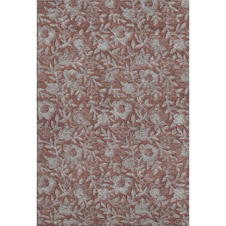 Piper Looms Mayfield Floral AMF771 Paprika Machine Washable Area Rug main image