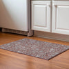 Piper Looms Mayfield Floral AMF771 Paprika Machine Washable Area Rug Scatter Lifestyle Image Feature