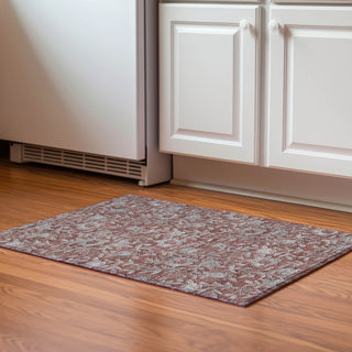 Piper Looms Mayfield Floral AMF771 Paprika Machine Washable Area Rug Scatter Lifestyle Image Feature