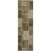 Piper Looms Mayfield Patchwork AMF772 Brown Machine Washable Area Rug Runner Main Image