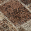 Piper Looms Mayfield Patchwork AMF772 Paprika Machine Washable Area Rug Swatch Image
