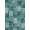 Piper Looms Mayfield Patchwork AMF772 Teal Machine Washable Area Rug main image