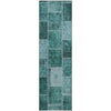 Piper Looms Mayfield Patchwork AMF772 Teal Machine Washable Area Rug Runner Main Image