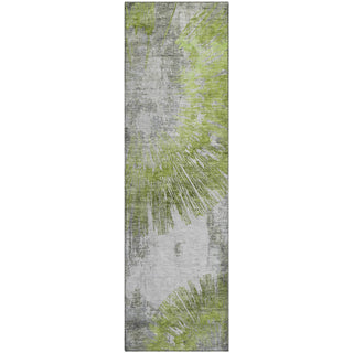 Piper Looms Mayfield Abstract AMF773 Aloe Machine Washable Area Rug Runner Main Image