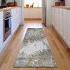 Piper Looms Mayfield Abstract AMF773 Taupe Machine Washable Area Rug Runner Lifestyle Image Feature