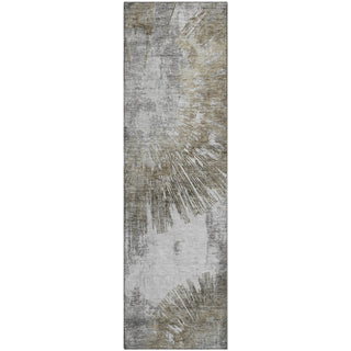 Piper Looms Mayfield Abstract AMF773 Taupe Machine Washable Area Rug Runner Main Image