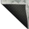 Piper Looms Mayfield Abstract AMF773 Teal Machine Washable Area Rug Backing Image