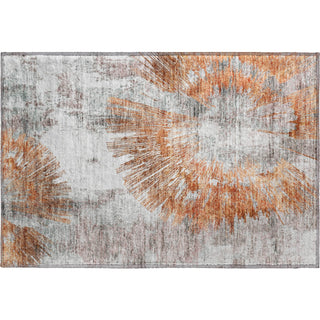 Piper Looms Mayfield Abstract AMF773 Terracotta Machine Washable Area Rug Scatter Main Image