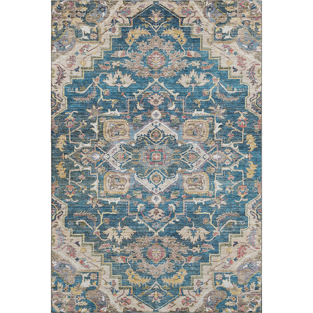 Piper Looms Mayfield Traditional AMF774 Blue Machine Washable Area Rug main image