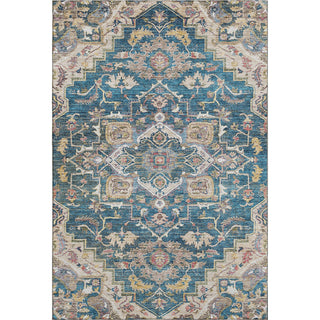 Piper Looms Mayfield Traditional AMF774 Blue Machine Washable Area Rug main image
