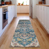 Piper Looms Mayfield Traditional AMF774 Blue Machine Washable Area Rug Runner Lifestyle Image Feature