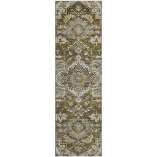 Piper Looms Mayfield Traditional AMF774 Brown Machine Washable Area Rug Runner Main Image
