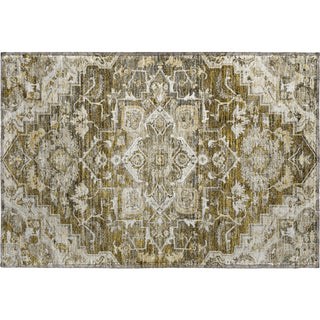 Piper Looms Mayfield Traditional AMF774 Brown Machine Washable Area Rug Scatter Main Image