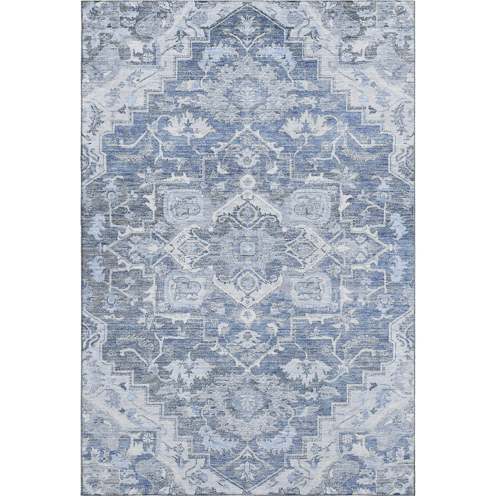 Piper Looms Mayfield Traditional AMF774 Denim Machine Washable Area Rug main image