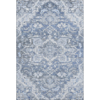 Piper Looms Mayfield Traditional AMF774 Denim Machine Washable Area Rug main image