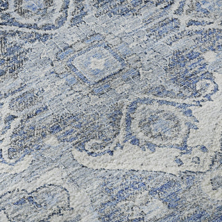 Piper Looms Mayfield Traditional AMF774 Denim Machine Washable Area Rug Swatch Image