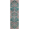 Piper Looms Mayfield Traditional AMF774 Emerald Machine Washable Area Rug Runner Main Image