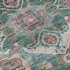 Piper Looms Mayfield Traditional AMF774 Emerald Machine Washable Area Rug Swatch Image