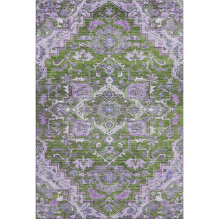 Piper Looms Mayfield Traditional AMF774 Olive Machine Washable Area Rug main image