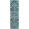 Piper Looms Mayfield Traditional AMF774 Teal Machine Washable Area Rug Runner Main Image