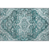 Piper Looms Mayfield Traditional AMF774 Teal Machine Washable Area Rug Scatter Main Image