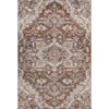 Piper Looms Mayfield Traditional AMF774 Terracotta Machine Washable Area Rug main image