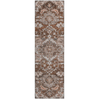Piper Looms Mayfield Traditional AMF774 Terracotta Machine Washable Area Rug Runner Main Image