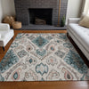 Piper Looms Mayfield Moroccan AMF775 Beige Machine Washable Area Rug Lifestyle Image Feature