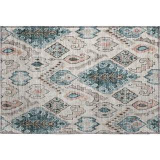 Piper Looms Mayfield Moroccan AMF775 Beige Machine Washable Area Rug Scatter Main Image