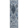 Piper Looms Mayfield Moroccan AMF775 Blue Machine Washable Area Rug Runner Main Image