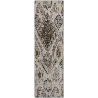 Piper Looms Mayfield Moroccan AMF775 Brown Machine Washable Area Rug Runner Main Image