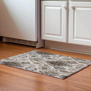 Piper Looms Mayfield Moroccan AMF775 Brown Machine Washable Area Rug Scatter Lifestyle Image Feature
