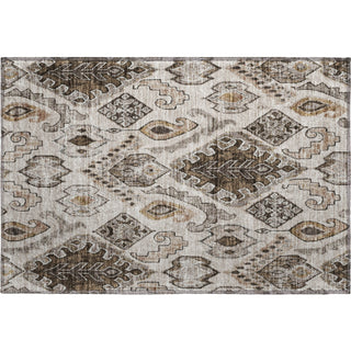 Piper Looms Mayfield Moroccan AMF775 Brown Machine Washable Area Rug Scatter Main Image