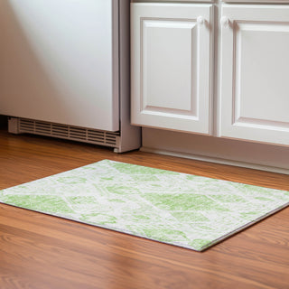 Piper Looms Mayfield Moroccan AMF776 Aloe Machine Washable Area Rug Scatter Lifestyle Image Feature
