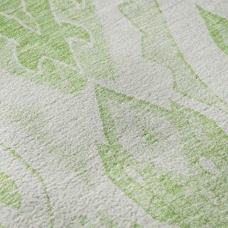 Piper Looms Mayfield Moroccan AMF776 Aloe Machine Washable Area Rug Swatch Image