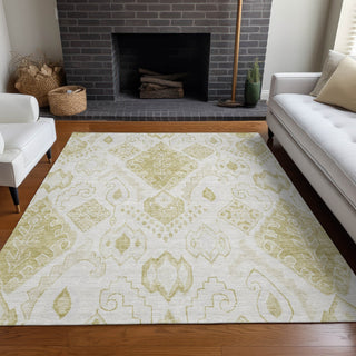 Piper Looms Mayfield Moroccan AMF776 Beige Machine Washable Area Rug Lifestyle Image Feature