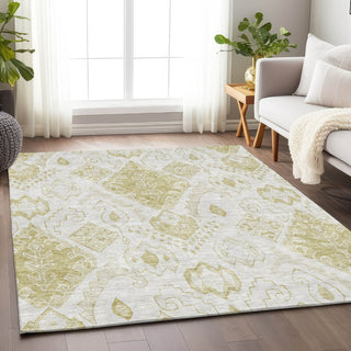 Piper Looms Mayfield Moroccan AMF776 Beige Machine Washable Area Rug Lifestyle Image Feature