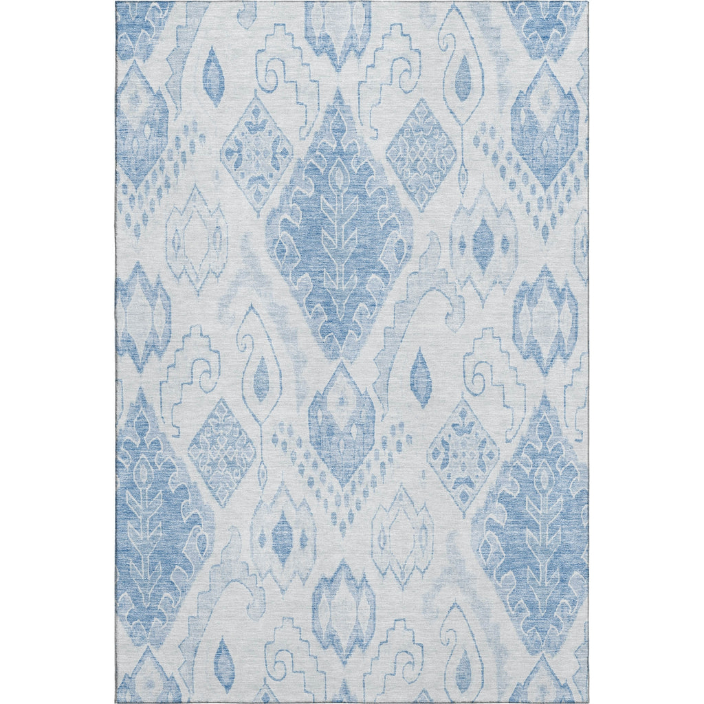 Piper Looms Mayfield Moroccan AMF776 Blue Machine Washable Area Rug main image