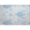 Piper Looms Mayfield Moroccan AMF776 Blue Machine Washable Area Rug Scatter Main Image