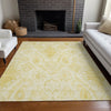 Piper Looms Mayfield Moroccan AMF776 Gold Machine Washable Area Rug Lifestyle Image Feature