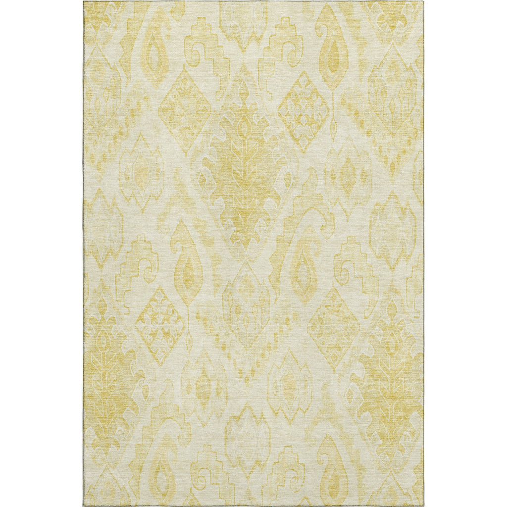 Piper Looms Mayfield Moroccan AMF776 Gold Machine Washable Area Rug main image