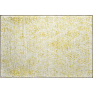 Piper Looms Mayfield Moroccan AMF776 Gold Machine Washable Area Rug Scatter Main Image