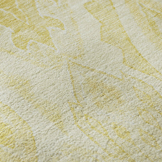 Piper Looms Mayfield Moroccan AMF776 Gold Machine Washable Area Rug Swatch Image