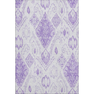 Piper Looms Mayfield Moroccan AMF776 Purple Machine Washable Area Rug main image