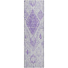 Piper Looms Mayfield Moroccan AMF776 Purple Machine Washable Area Rug Runner Main Image