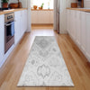 Piper Looms Mayfield Moroccan AMF776 Silver Machine Washable Area Rug Runner Lifestyle Image Feature