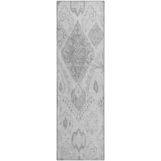 Piper Looms Mayfield Moroccan AMF776 Silver Machine Washable Area Rug Runner Main Image